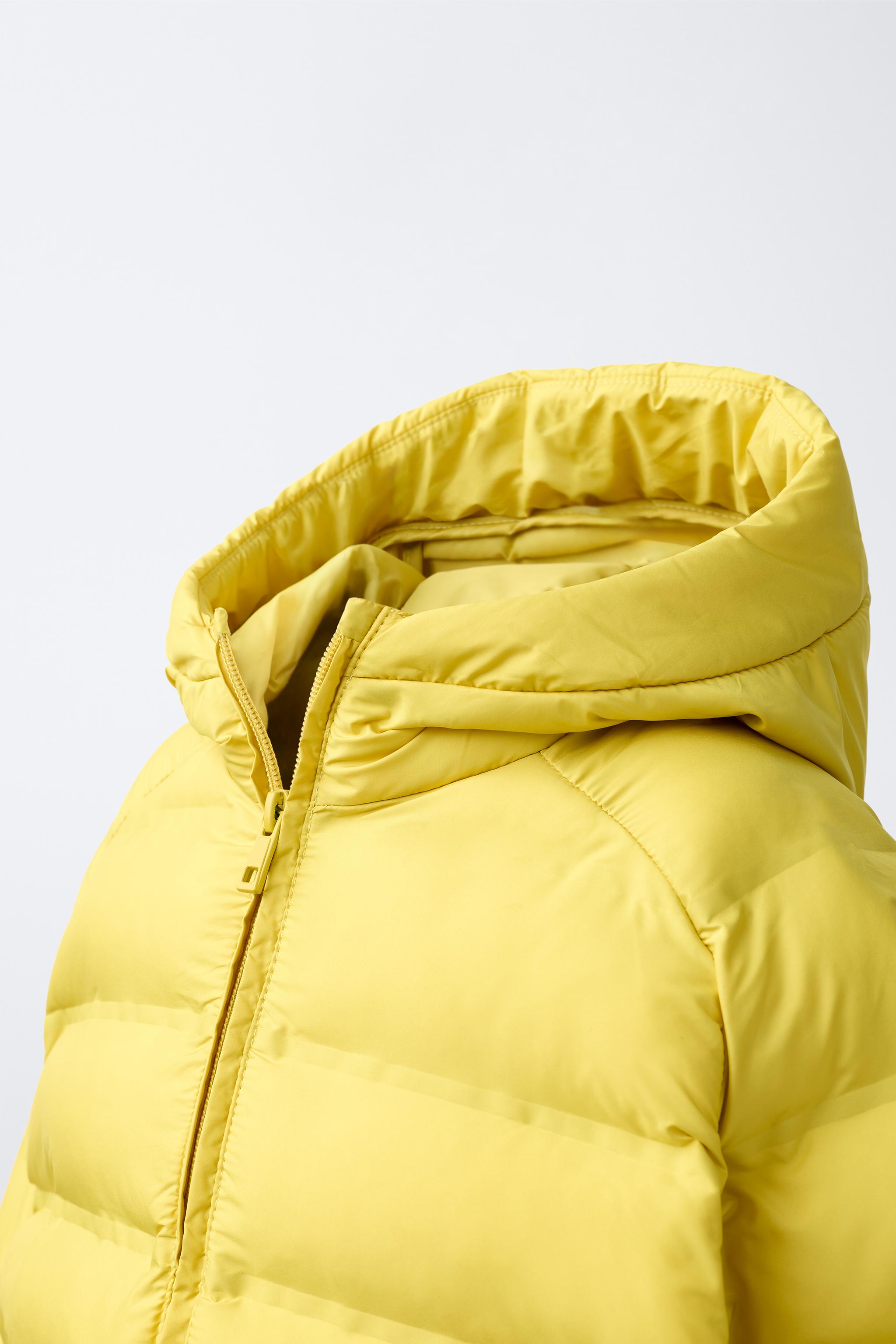 ULTRALIGHT WATER REPELLENT JACKET - Yellow | ZARA United States