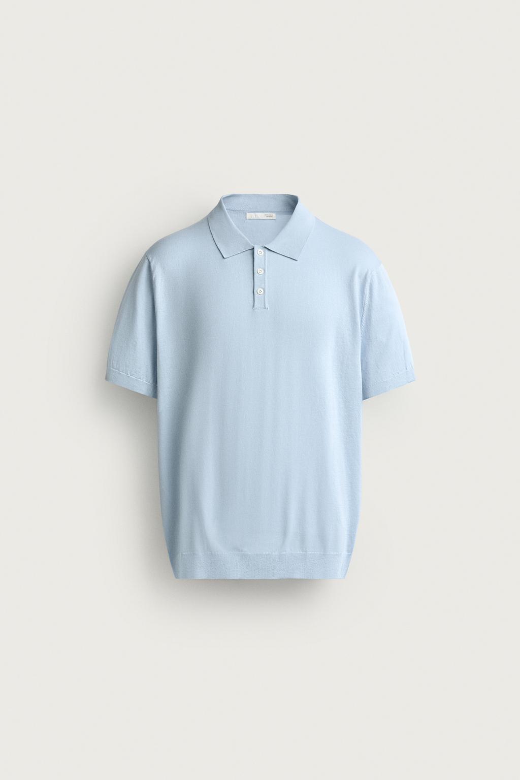 REGULAR FIT KNIT POLO SHIRT