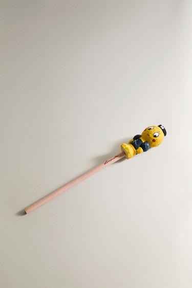 LIMONCELLA X THE ANIMALS OBSERVATORY WOODEN PENCIL - Yellow by Zara - Image 1