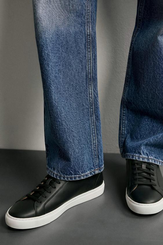 Мужские кроссовки Zara Minimal, цвет: Чёрный