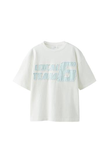 TEXT PATCH T-SHIRT