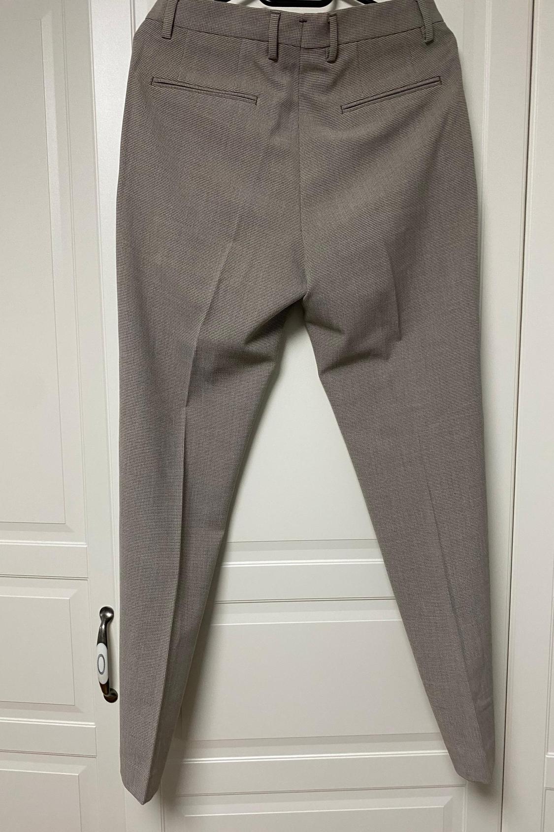 TEXTURED SUIT TROUSERS - Image 3
