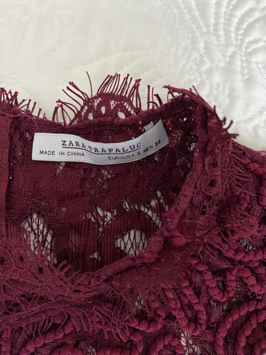 EMBROIDERED LACE TOP - Image 3