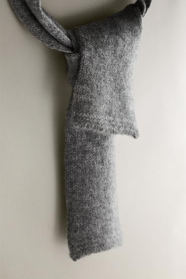 CASHMERE SCARF HAT - Grey by Zara - Image 2
