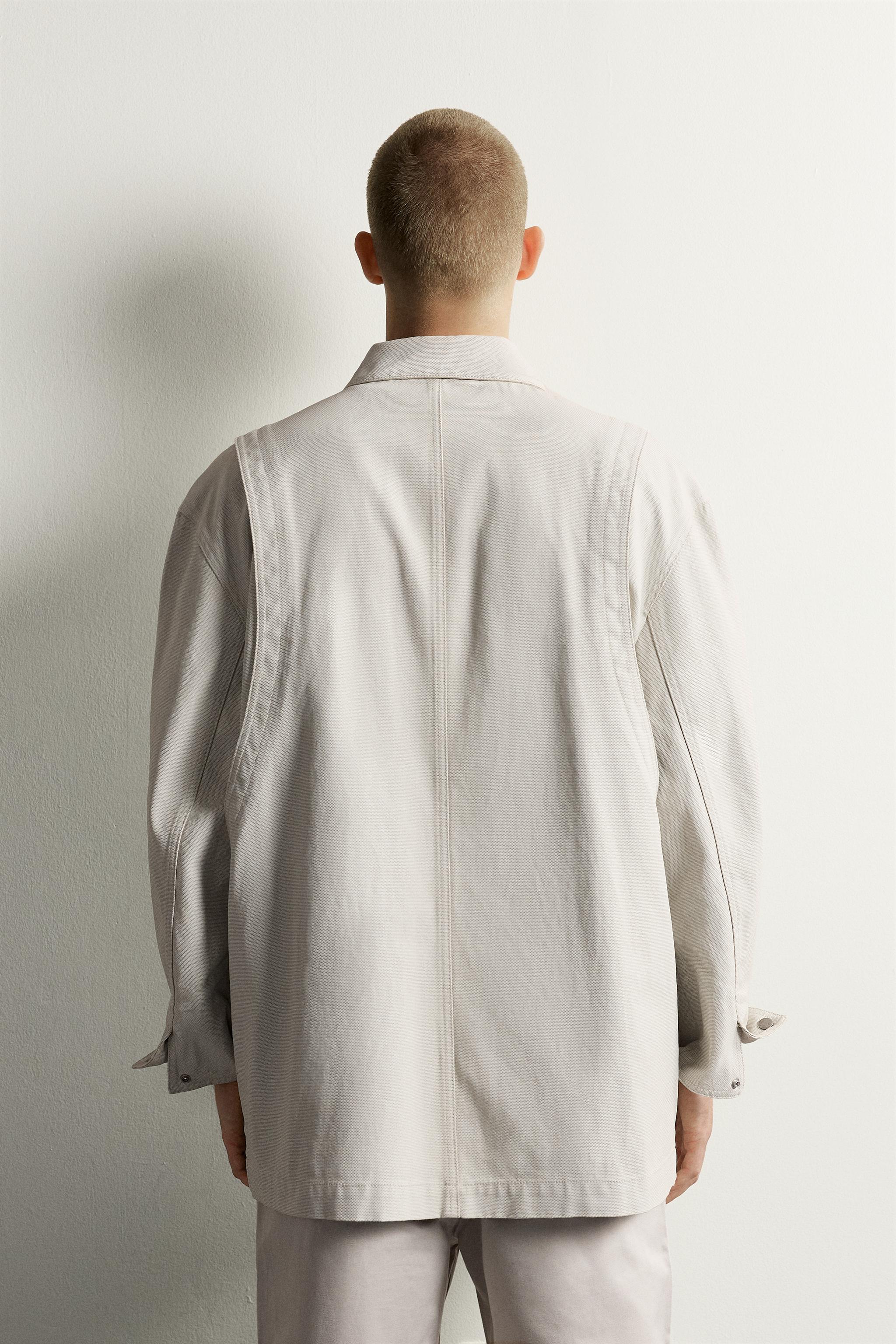 PARKA RELAXED FIT ALAMARES MÉTALLIQUES