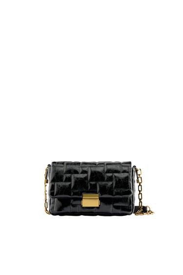 RETRO QUILTED CROSSBODY BAG