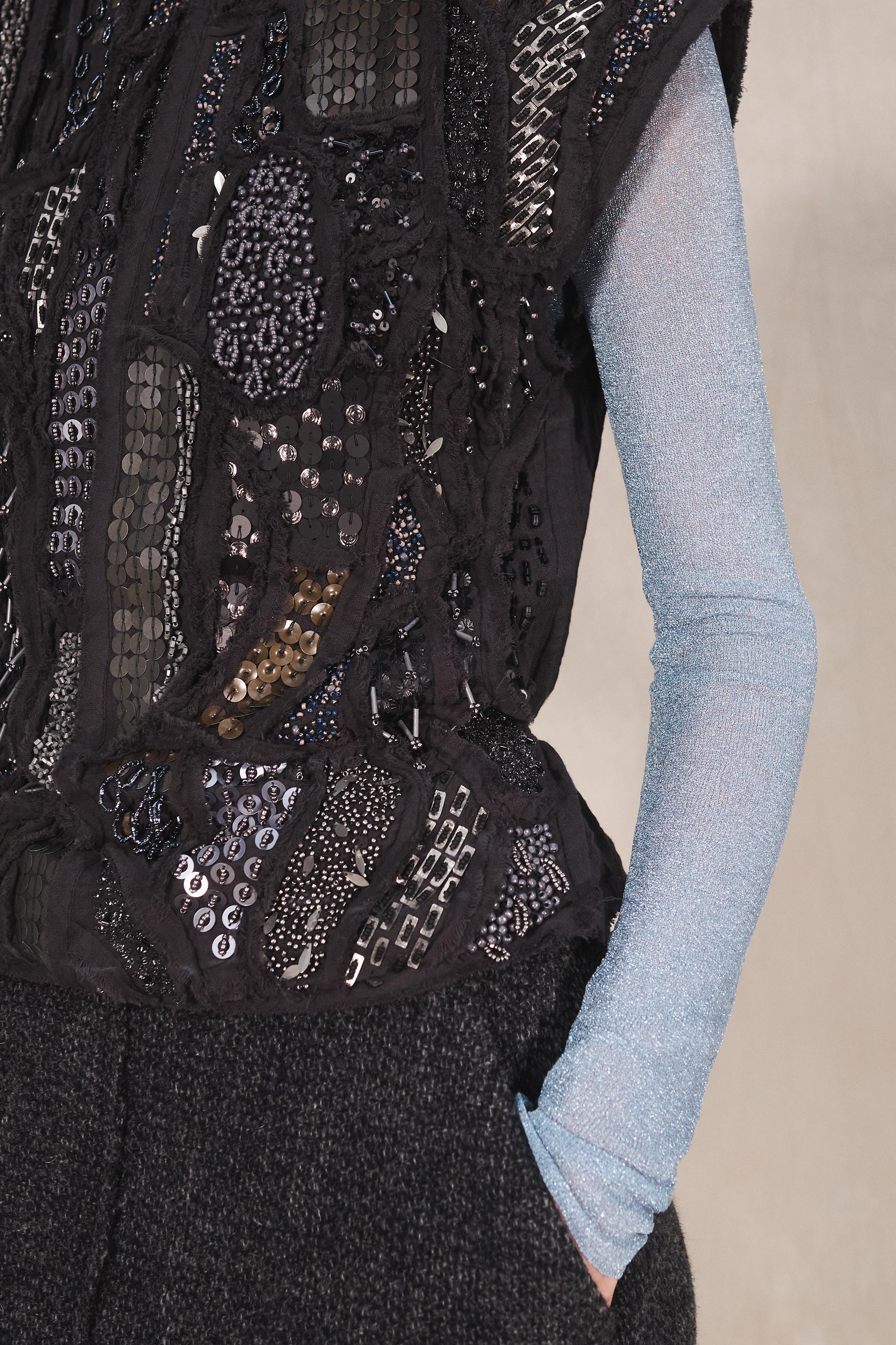LIMITED EDITION BEADED EMBROIDERED TOP