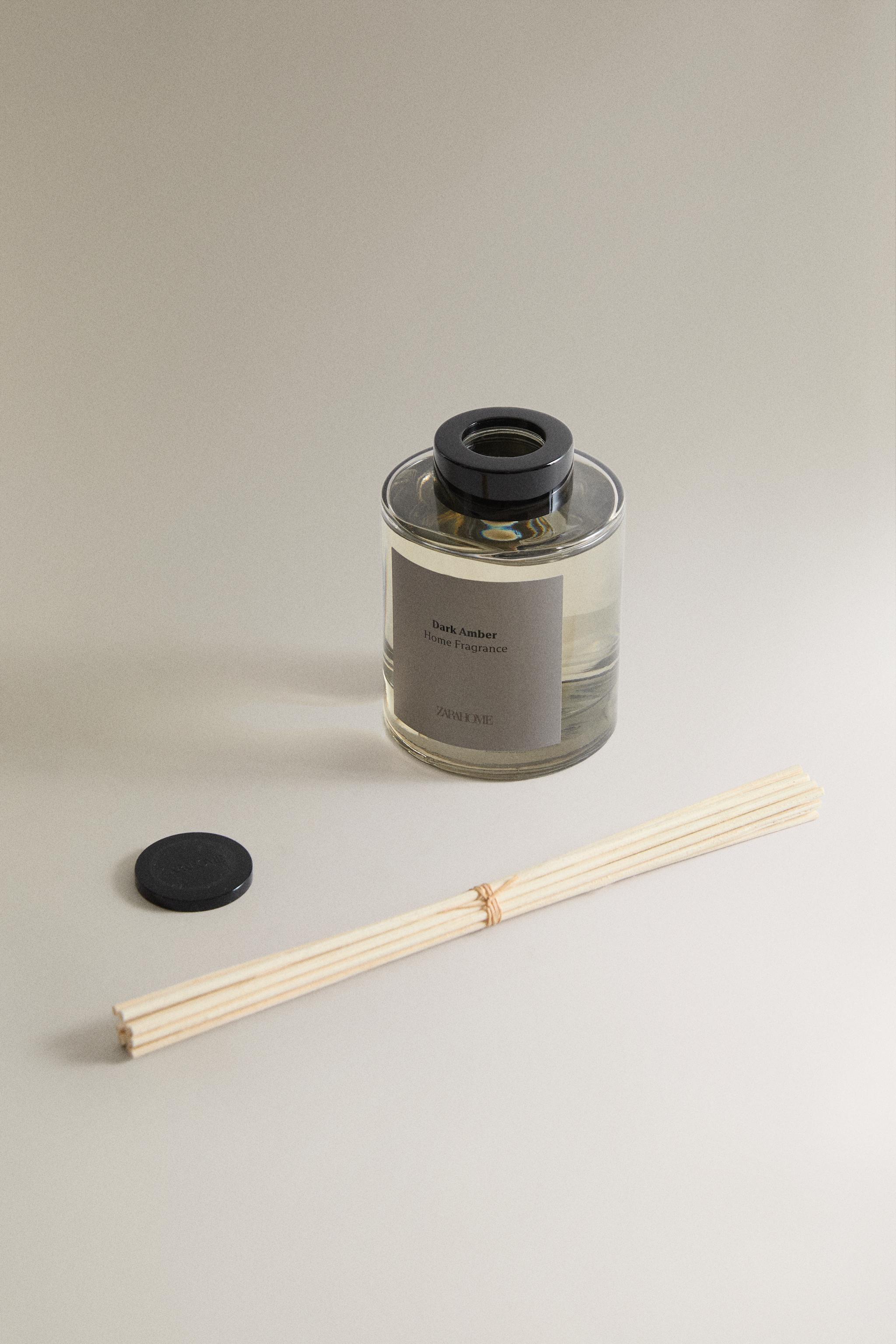 (200 ML) DARK AMBER REED DIFFUSERS — Brown / Taupe
