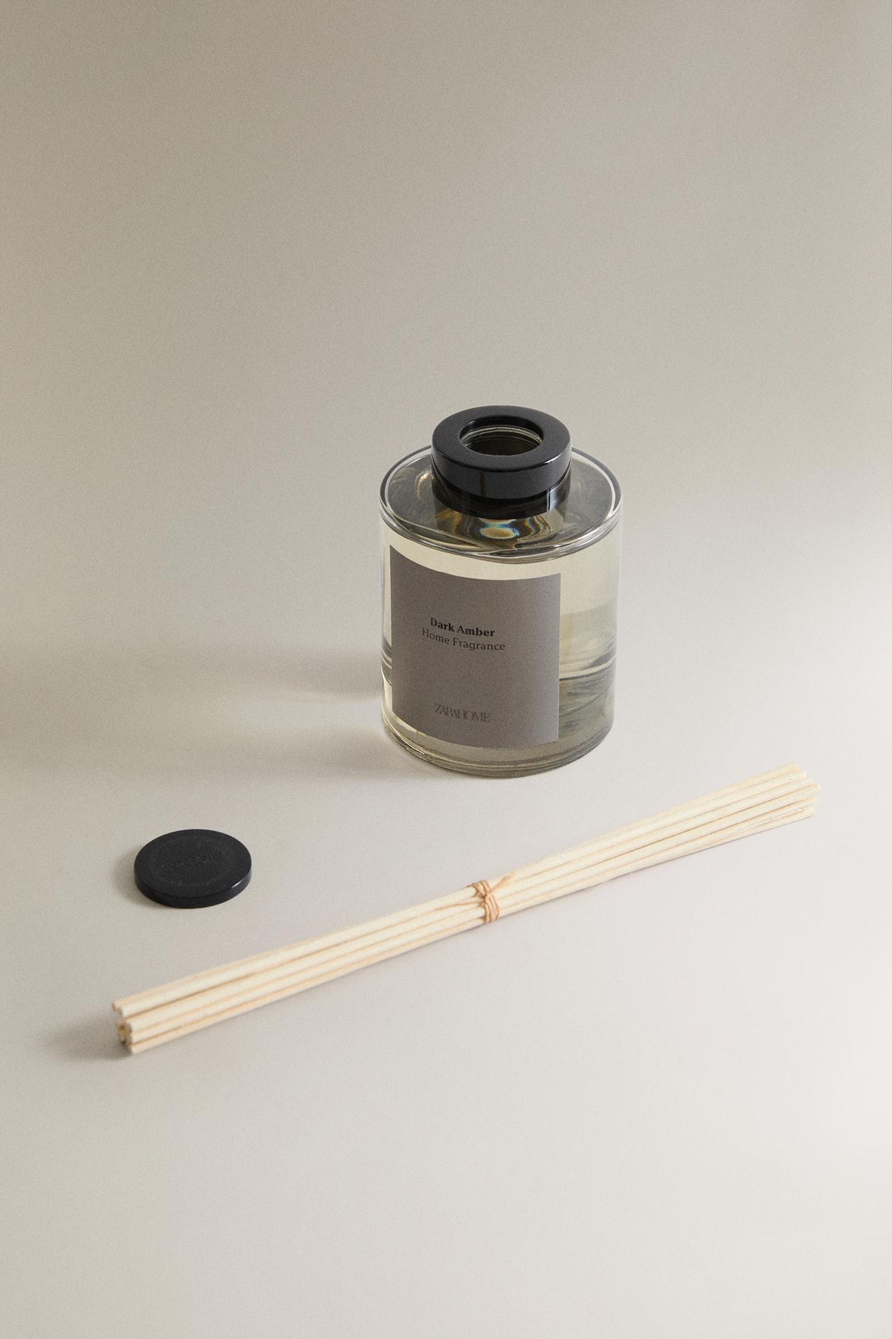 (200 ML) DARK AMBER REED DIFFUSERS — Brown / Taupe