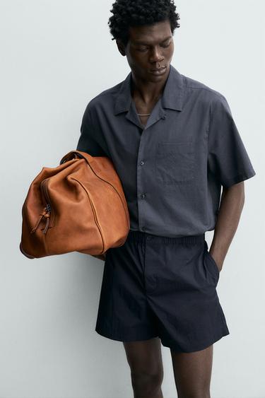 SHORT TECHNICAL BERMUDA SHORTS - Dark navy by Zara - Image 4