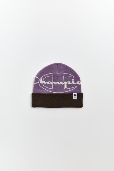 Zara CHAMPION ® X ZARA KNIT HAT - Mauve