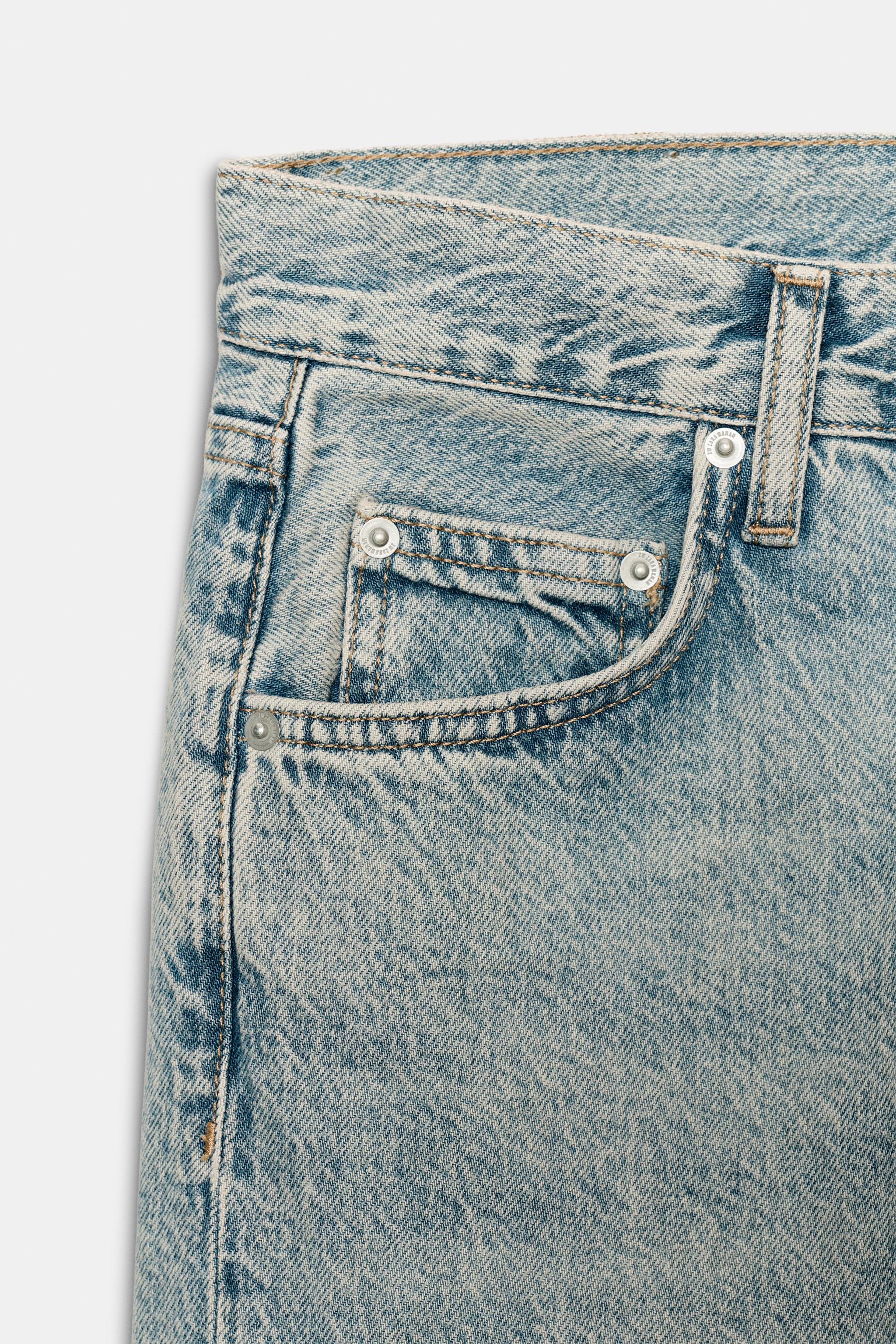 ZW COLLECTION MID-RISE BAGGY JEANS