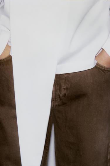 HEAVY COTTON BOW T-SHIRT - White by Zara - Image 5