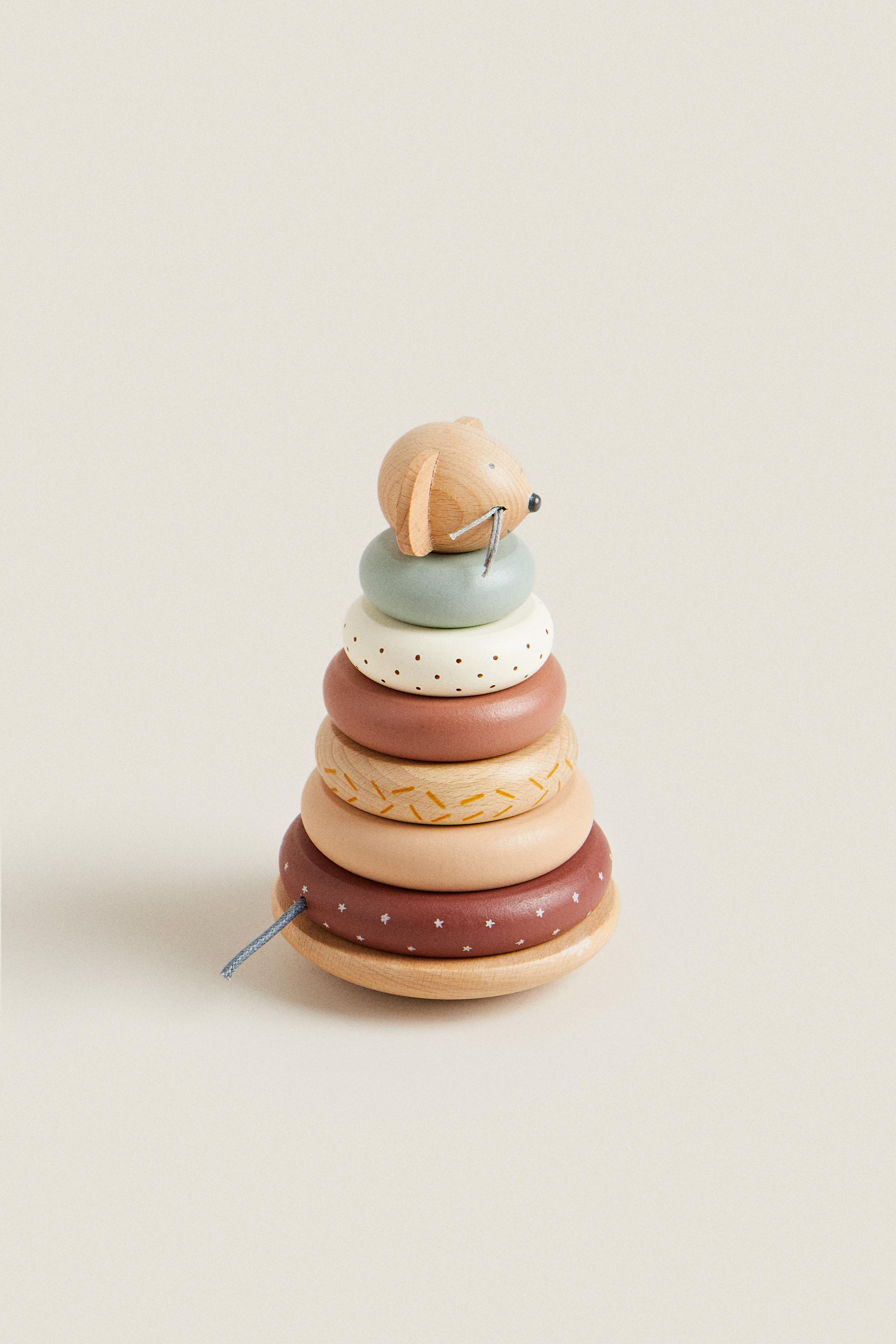 Zara KIDS’ MOUSE BLOCK TOY — фото 2