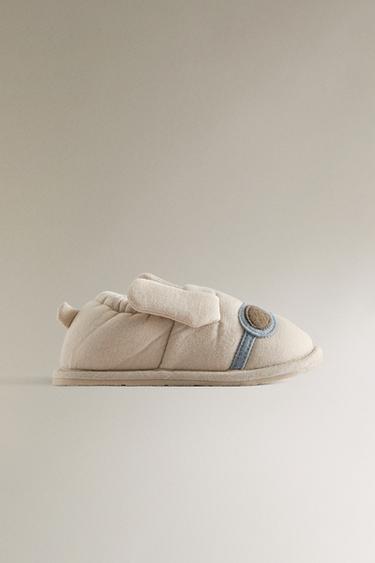CHAUSSONS ENFANT CHIEN - Beige clair de Zara - Image 0