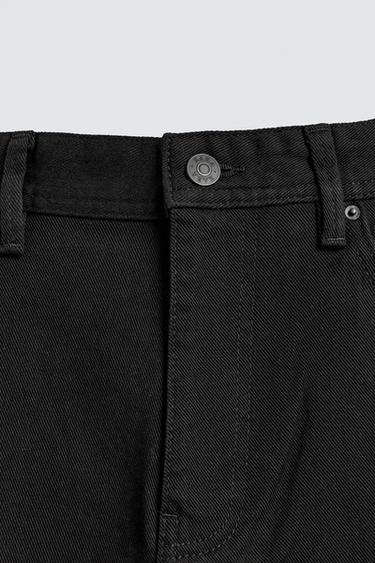 PANTALON STRAIGHT FIT - Noir de Zara - Image 7