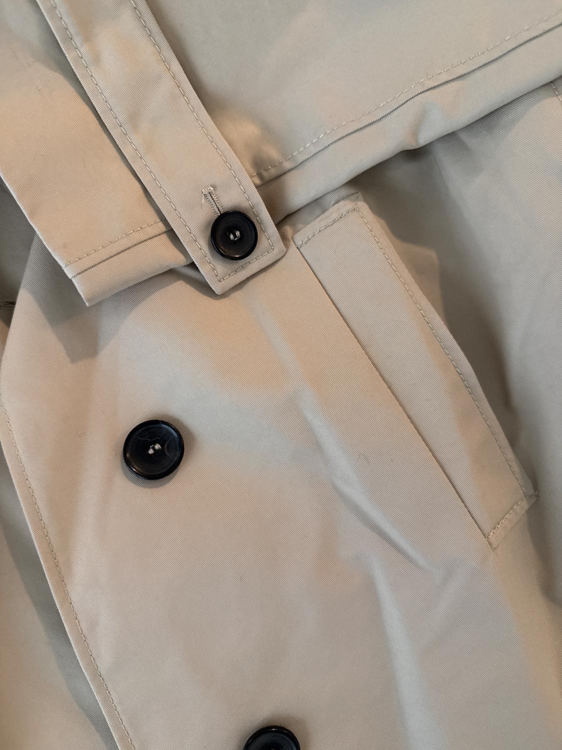 SHORT TRENCH COAT ZW COLLECTION - Image 3