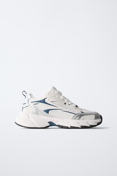 ZAPATILLA DEPORTIVA REJILLA - Blanco de Zara