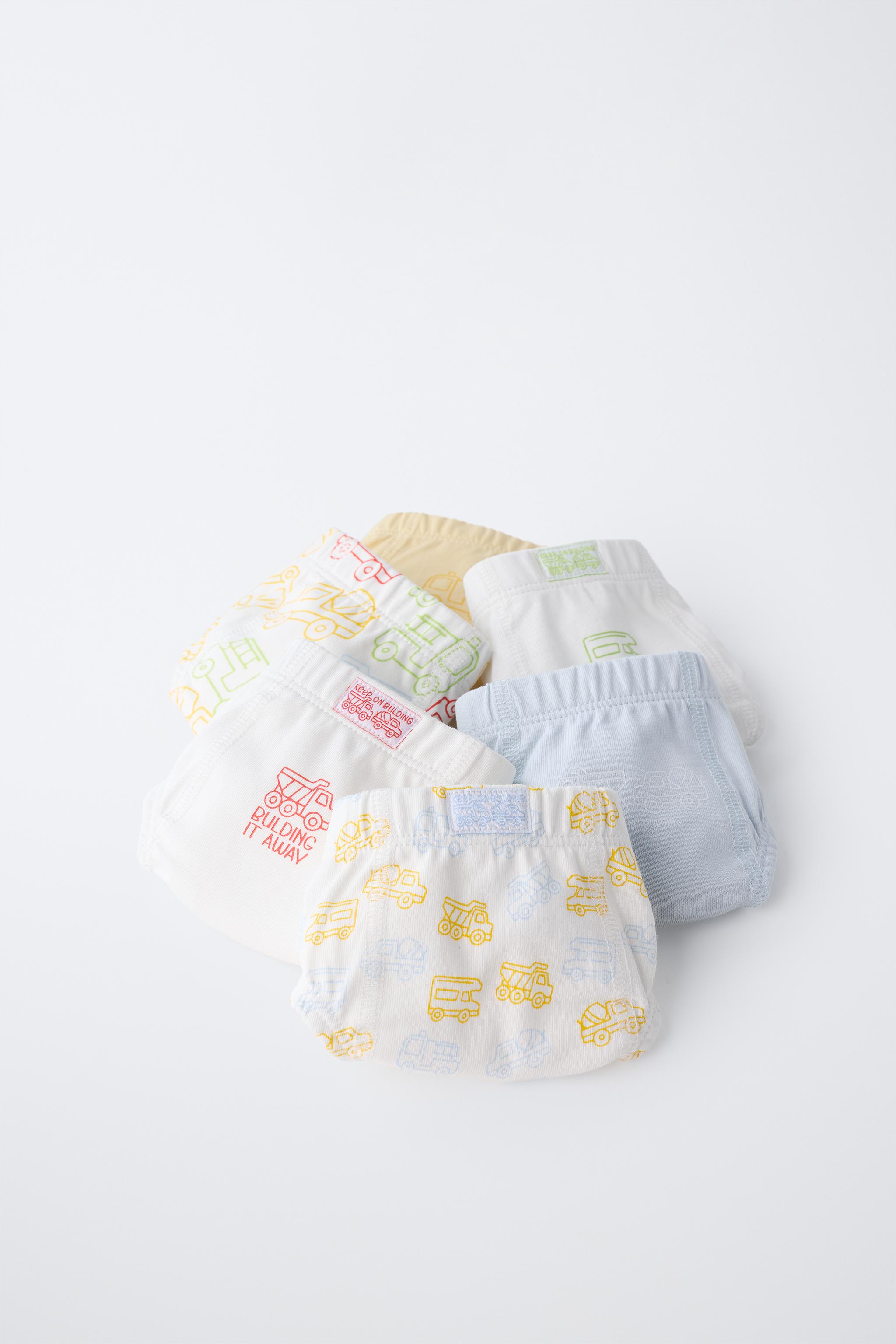 1 1/2-6 YEARS/ SIX-PACK VEHICLE UNDERWEAR