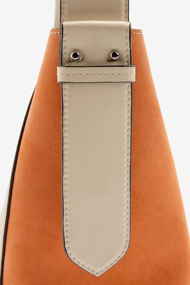 LIMITED EDITION SUEDE SHOPPER BAG - Multicoloured by Zara - Image 5