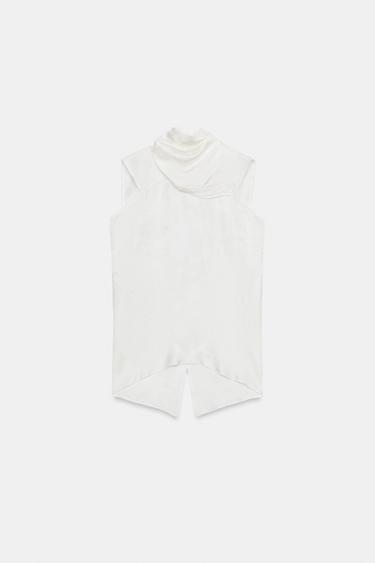 TOP JACQUARD ZW COLLECTION LIMITED EDITION - Blanc de Zara - Image 2