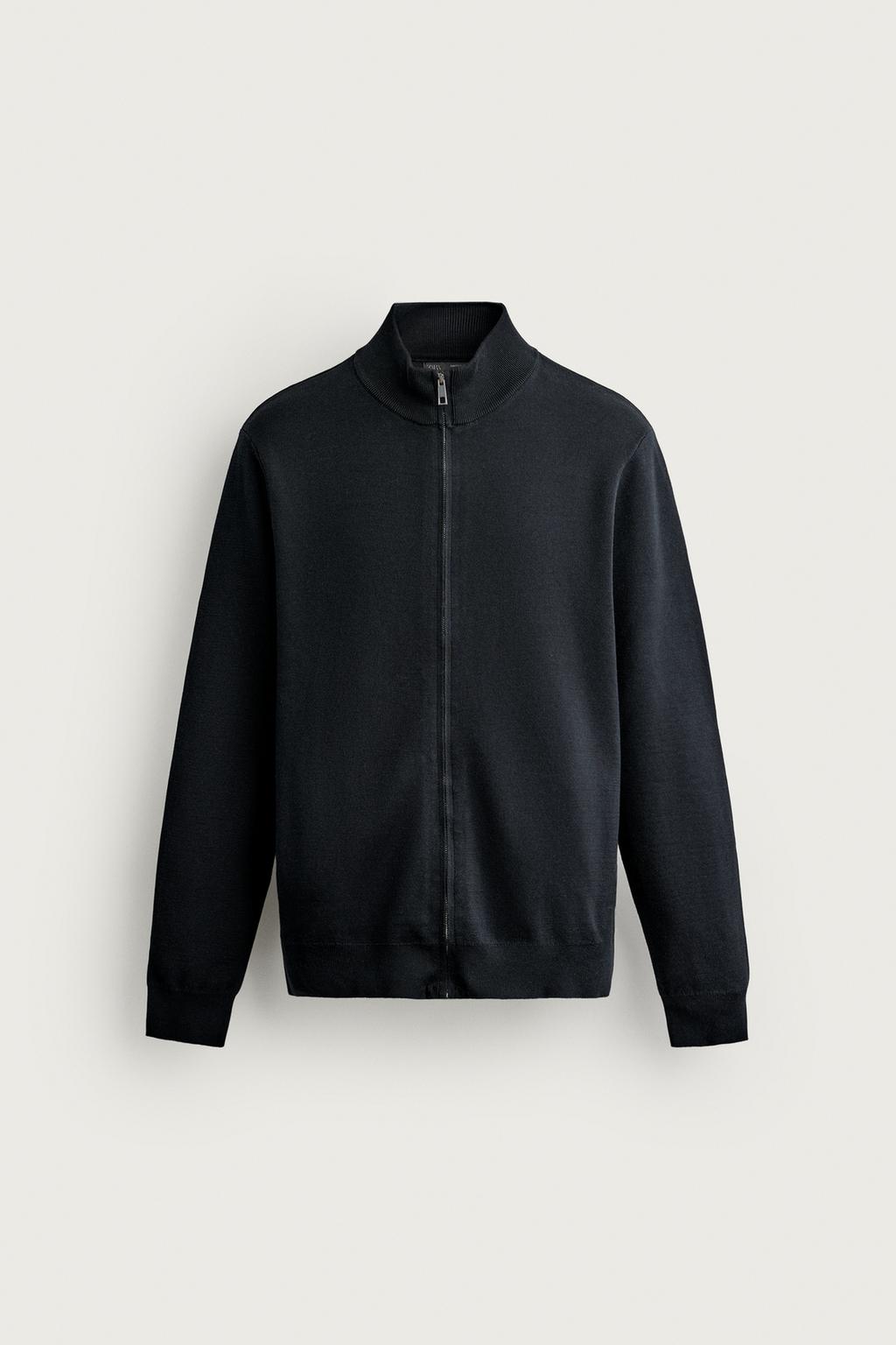 ZIP CARDIGAN
