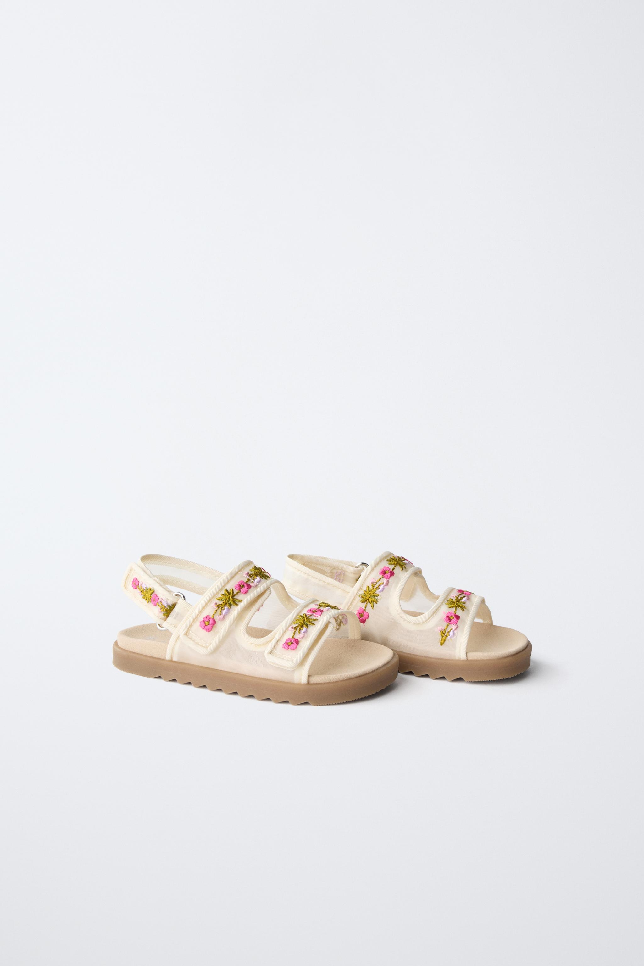 EMBROIDERED SANDALS