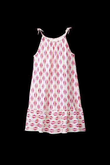 PRINTED DRESS - Pink by Zara - Image 0