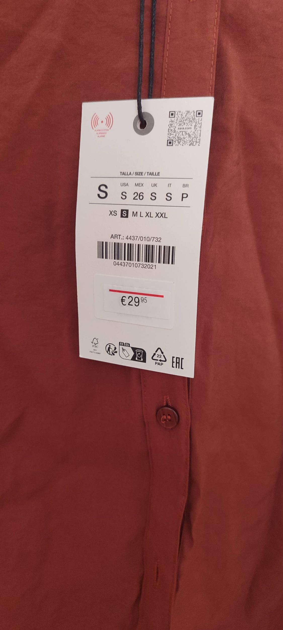 ZW COLLECTION FLOWING SHIRT - Image 2
