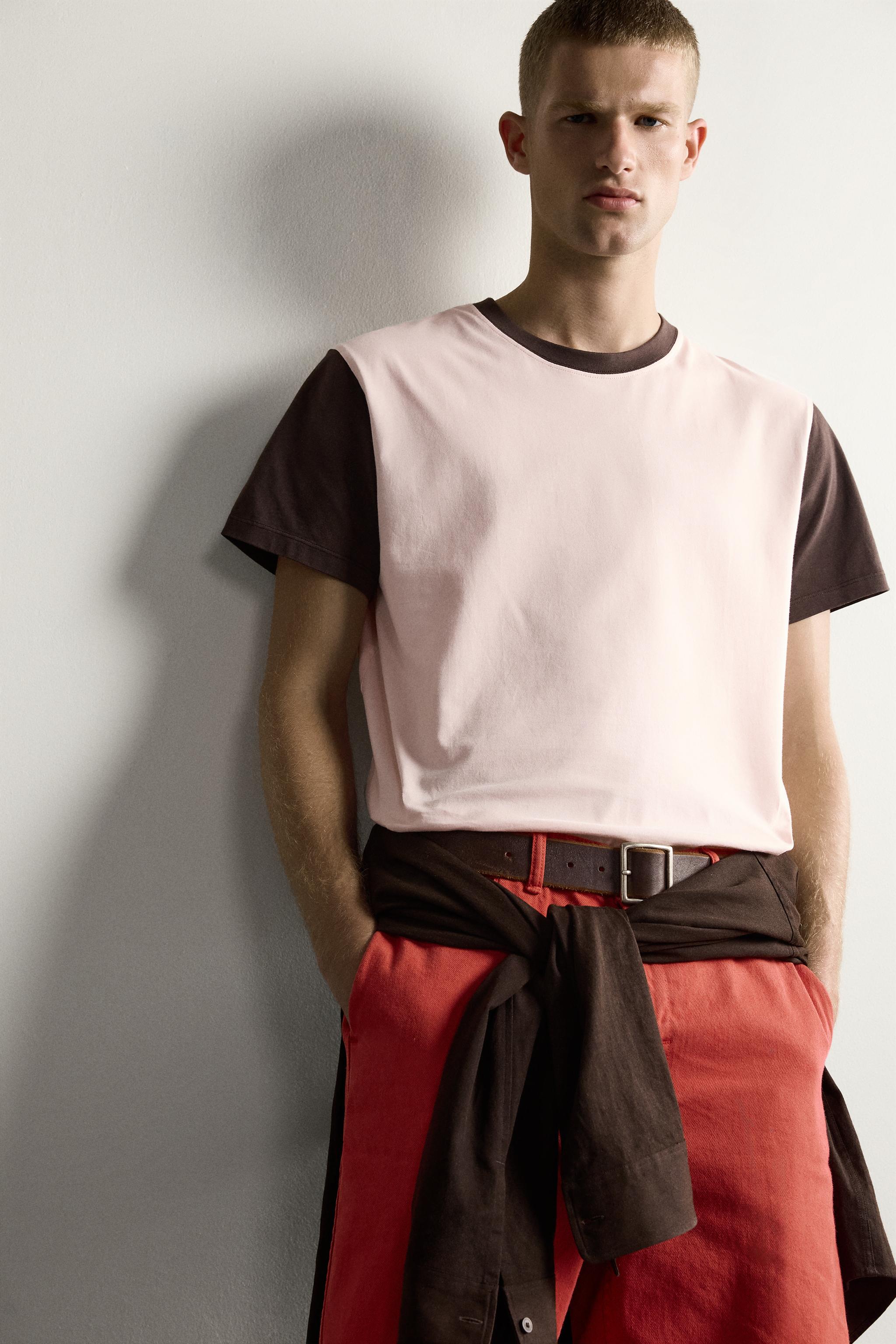 REGULAR FIT COLORBLOCK T-SHIRT