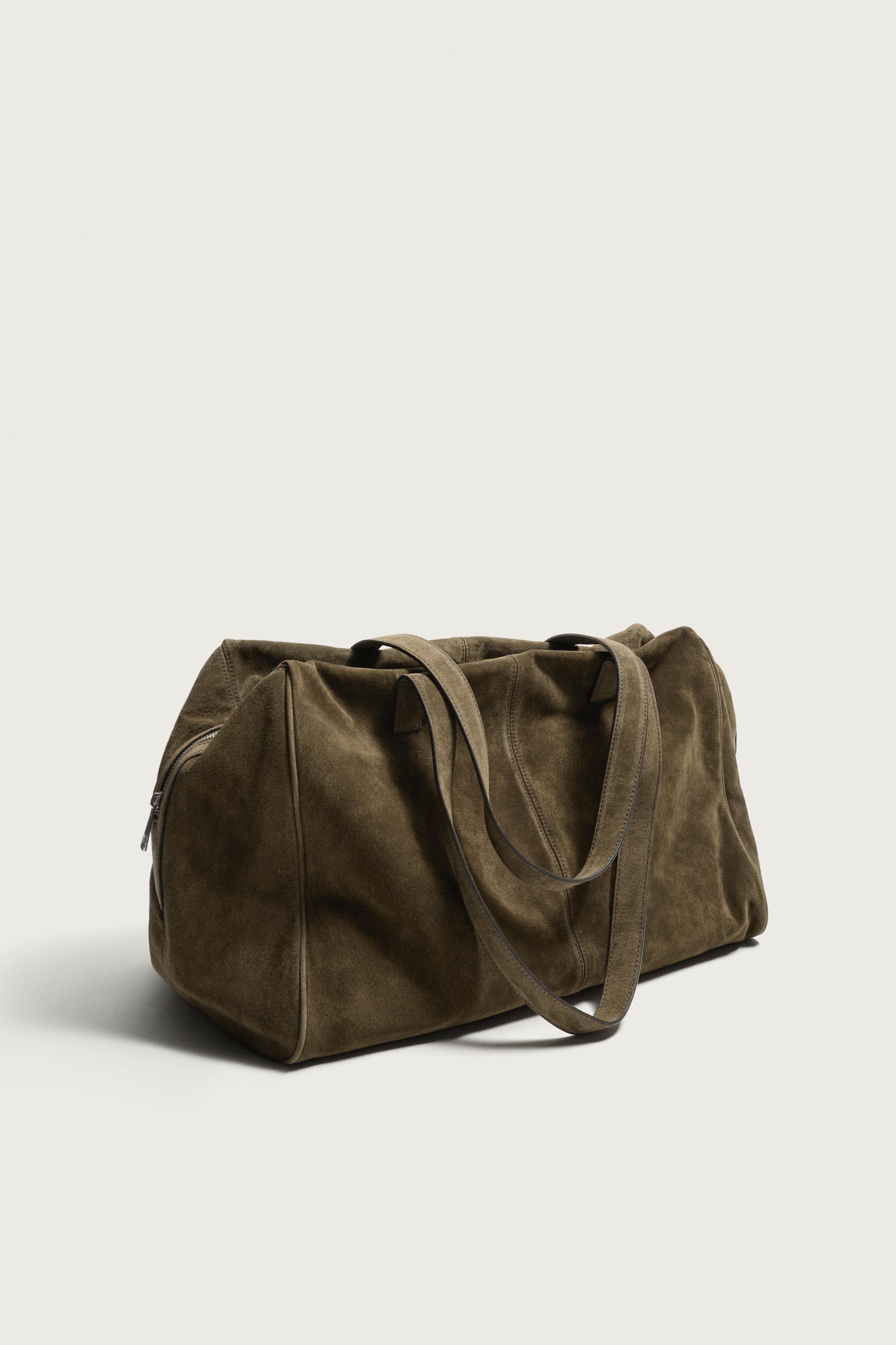 LEATHER TRAVEL BAG