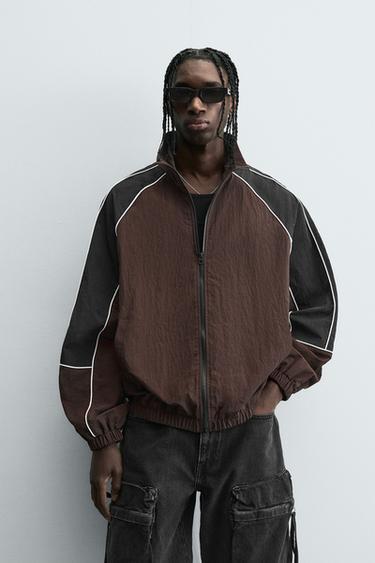 LIGHTWEIGHT TECHNICAL JACKET - Brown by Zara