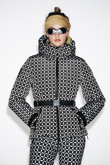 ANORAK BARRUBIGUNA %80 LUZUMA %20 LUMA TXANO WATER RESISTANT WINDPROOF RECCO® TECHNOLOGY SKI COLLECTION - Berdea / Artile kolorea, Zara-rena