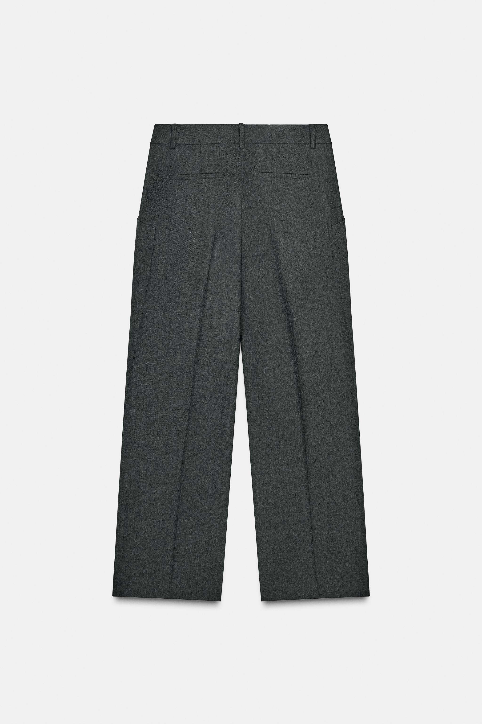 ZW COLLECTION LIMITED EDITION WOOL PANTS WITH POCKETS