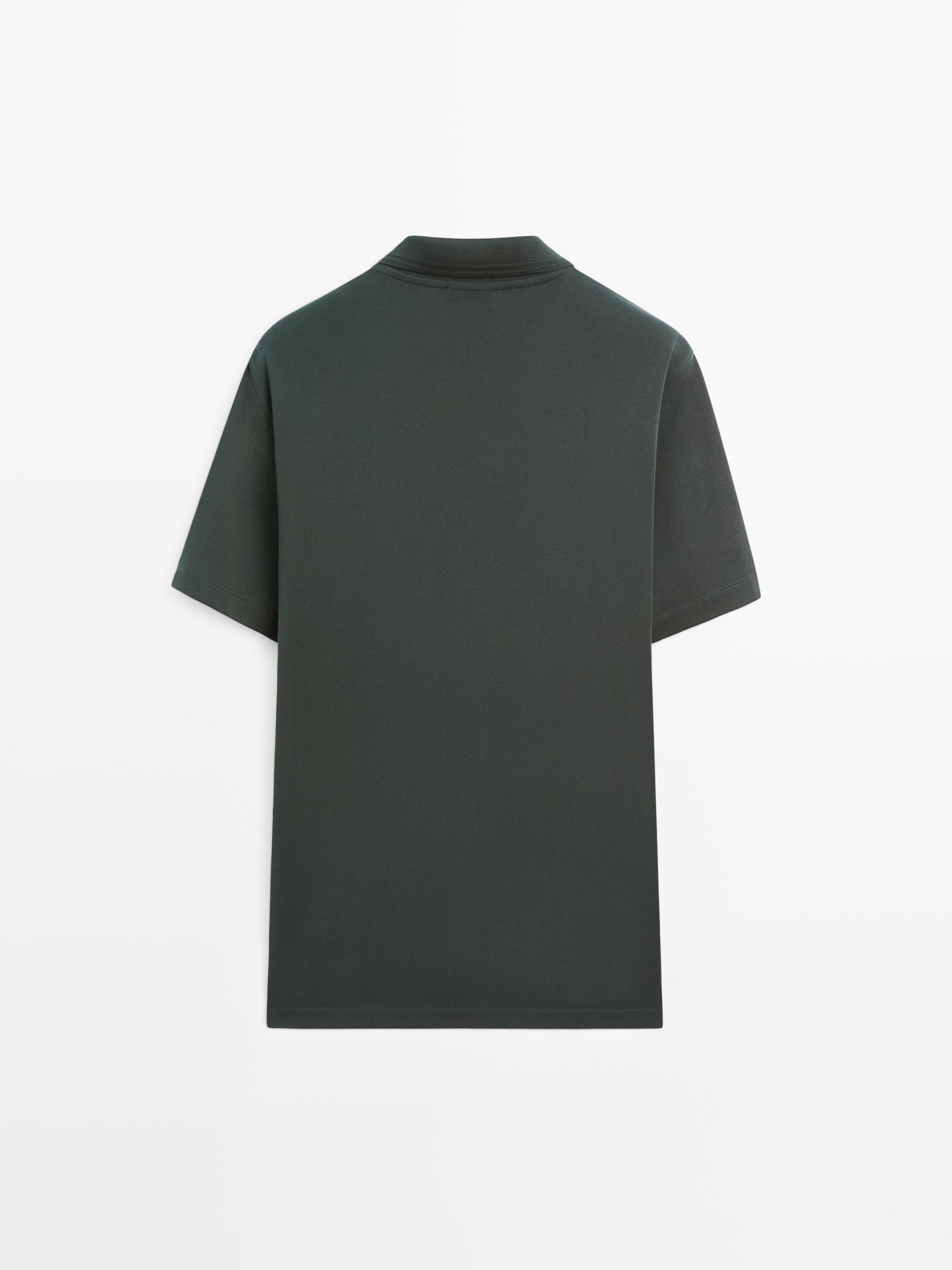 100% cotton short sleeve polo shirt