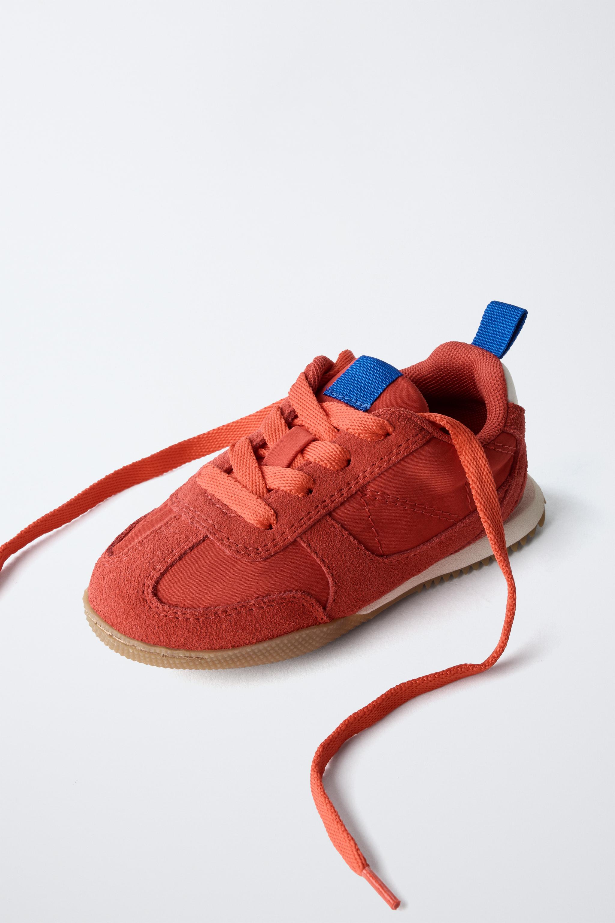 ソフトスニーカー - レッド | ZARA Japan / 日本