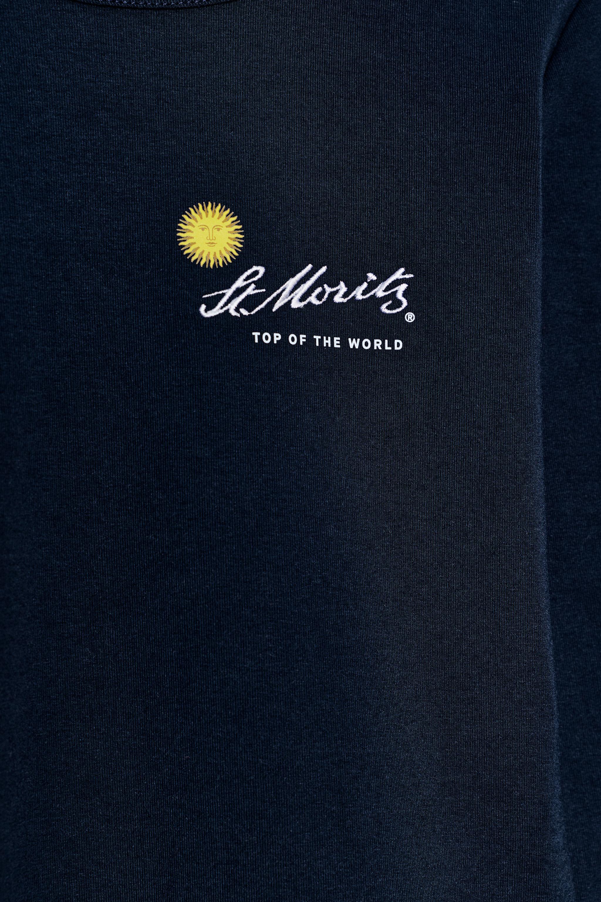 ST. MORITZ® EMBROIDERED T-SHIRT