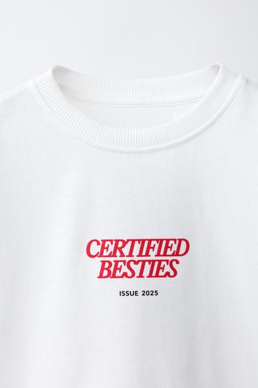 DOG PRINT T-SHIRT - White by Zara - Image 2