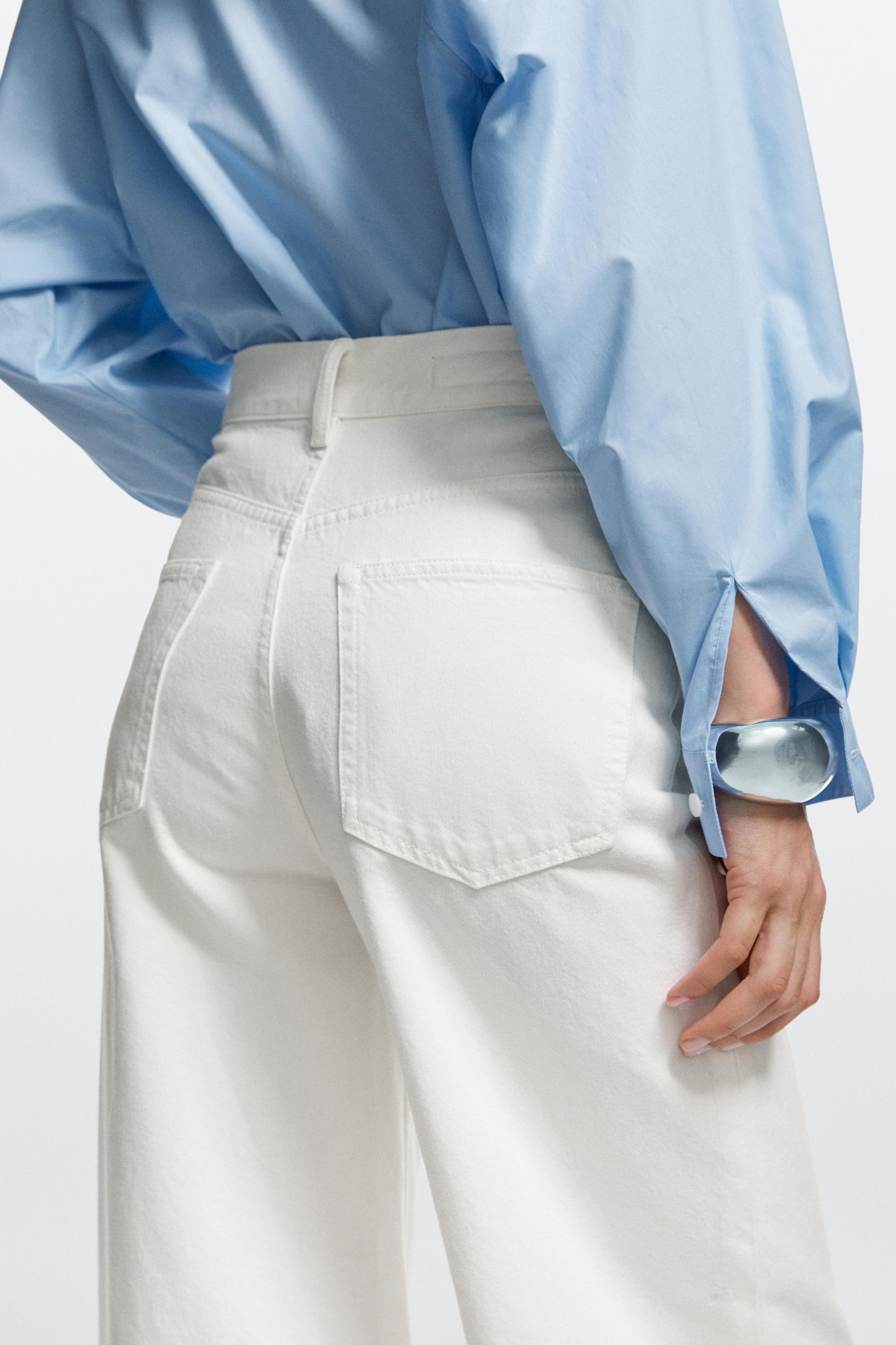 Jean straight taille basse