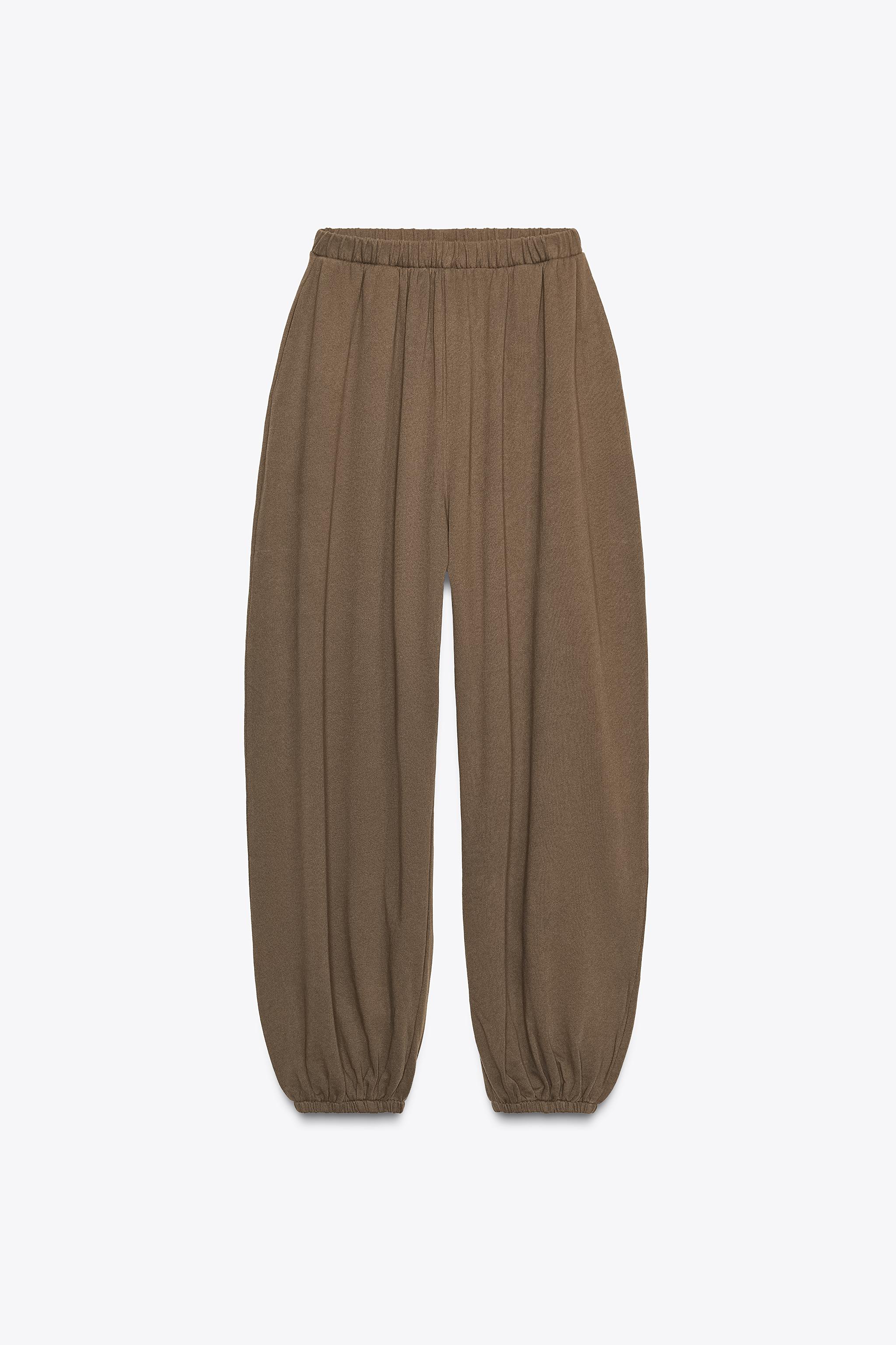 PLUSH BALLOON PANTS