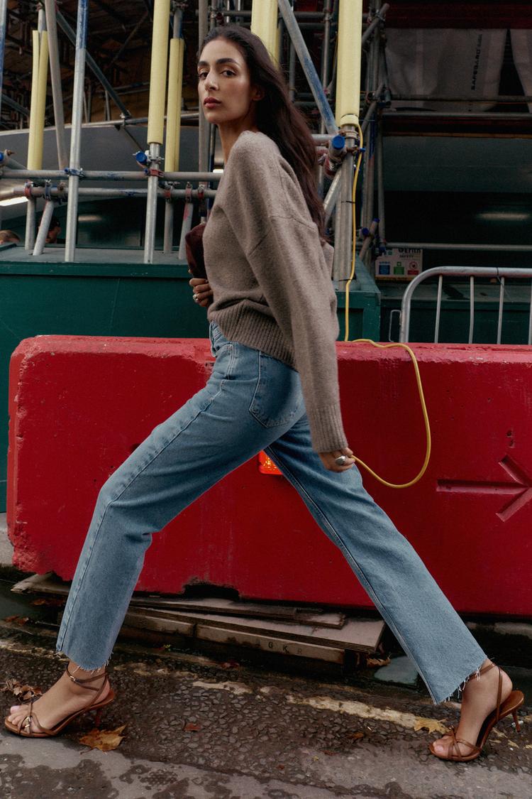 Z.02 HIGH WAIST STRAIGHT ANKLE JEANS