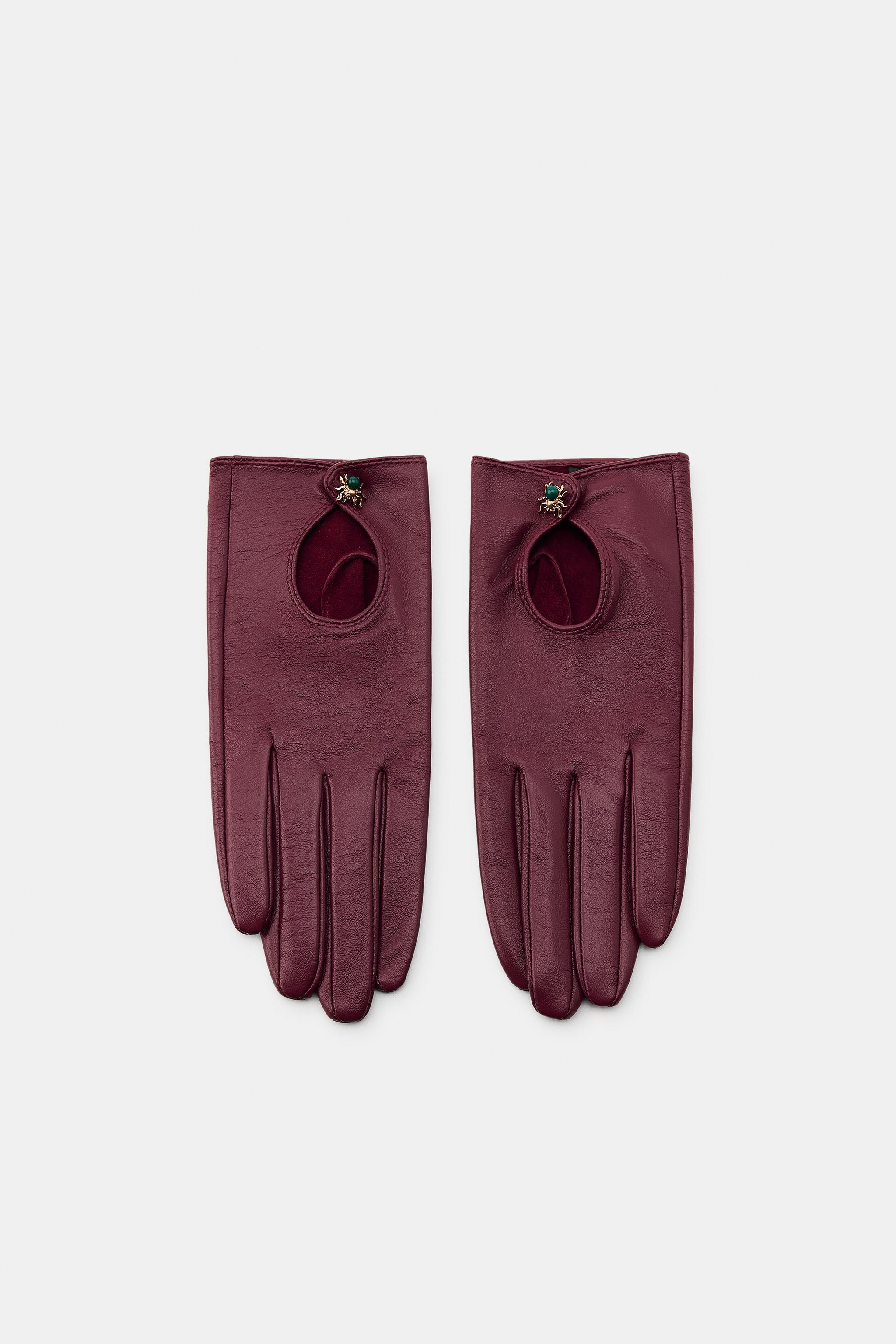 SPIDER LEATHER GLOVES