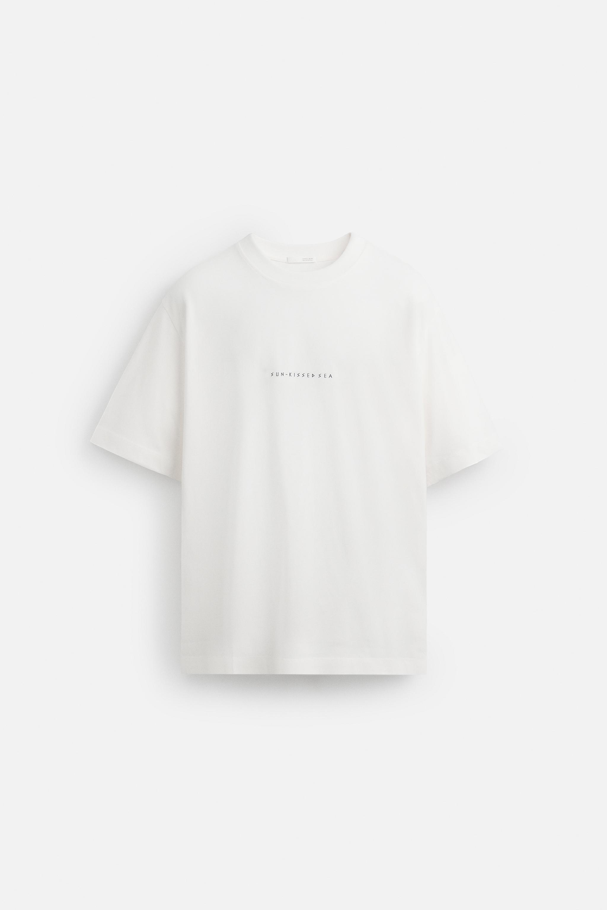 CONTRAST PATCH T-SHIRT - White | ZARA United States