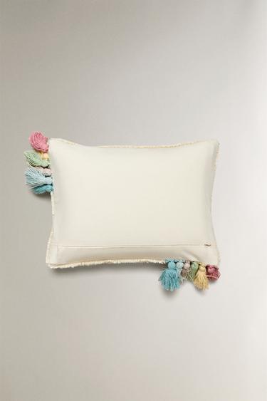 KIDS' RAINBOW CUSHION COVER - Multicoloured by Zara - Image 2