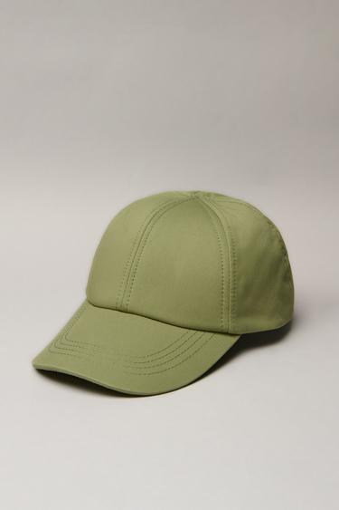 BASIC CAP - Light green by Zara