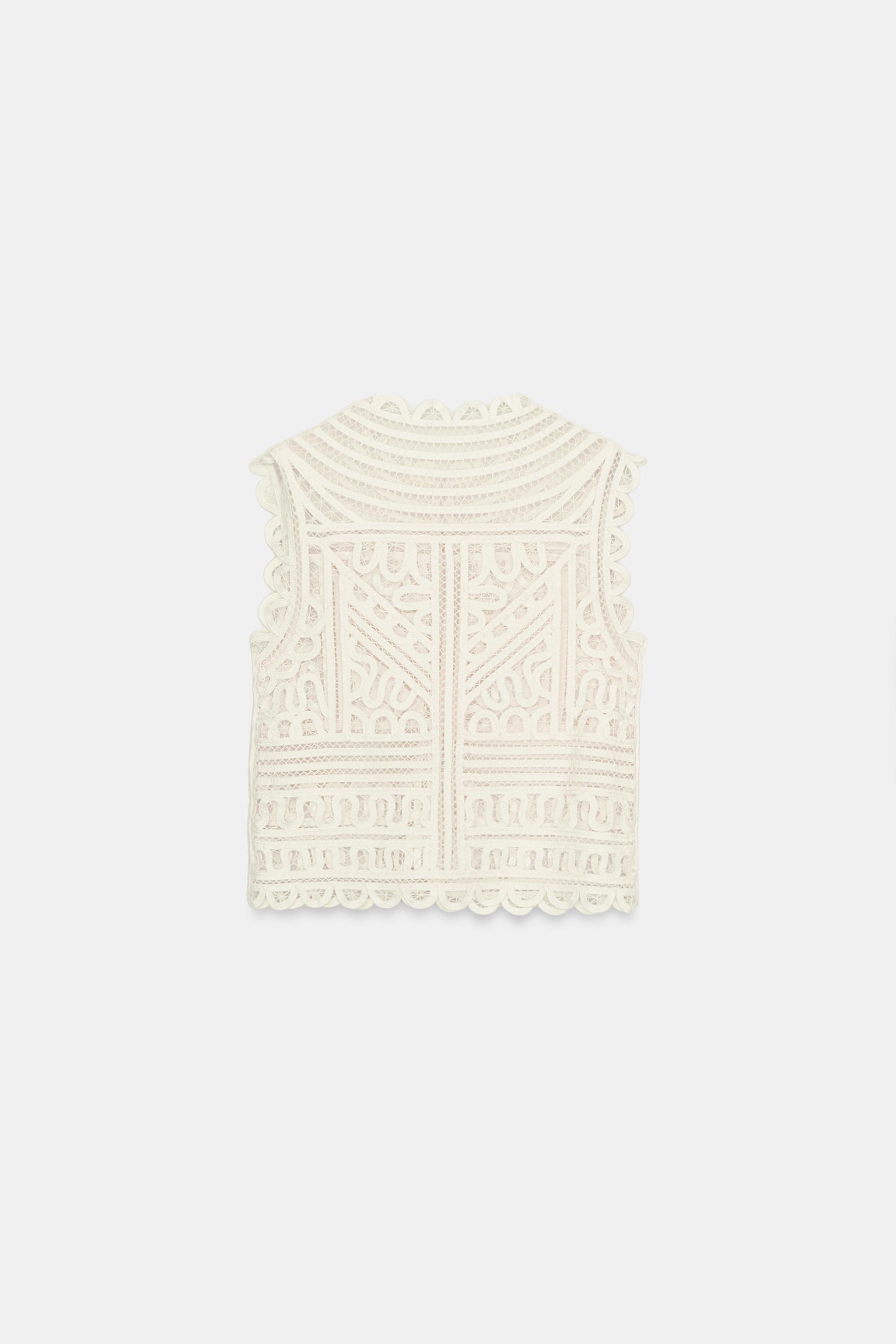 ZW COLLECTION CROCHET BLOUSE