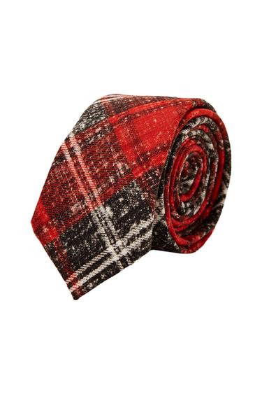 CHECKED TIE