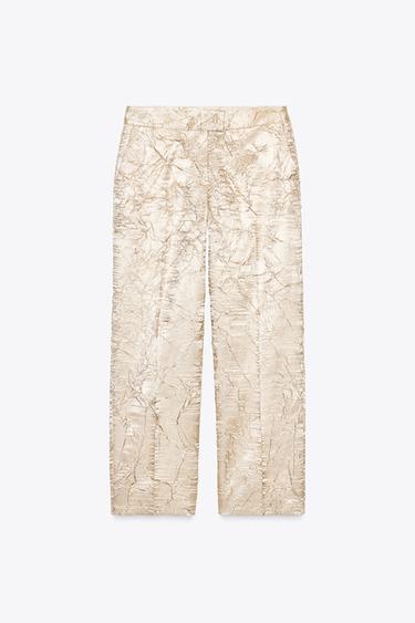 ҚЫРТЫСТАЛҒАНДАЙ ӘРЛЕНГЕН СӘТЕН ШАЛБАР - Алтын Zara компаниясынан