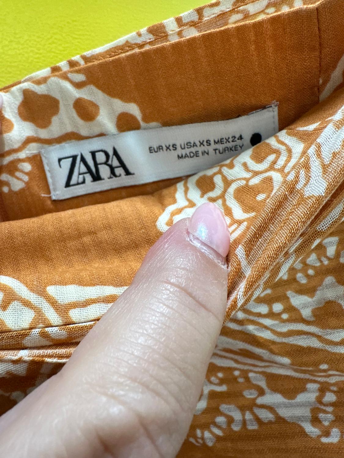 PRINTED MINI SKIRT - Image 3