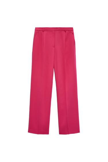 PLEATED MENSWEAR STYLE PANTS